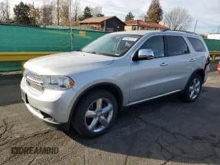 ✅ 2012 Dodge Durango Citadel • VIN: 1C4SDJET7CC278712 • Lot: 92040125. Listed on Copart with 105,867 mi. Free auction sales archive from the USA and detailed vehicle history report at DreamBid. Image 1.