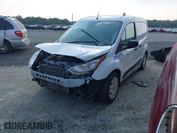 ✅ 2020 Ford Transit Connect XL • VIN: NM0LS6E74L1435888 • Lot: 40069548. Listed on IAAI with Not provided. Free auction sales archive from the USA and detailed vehicle history report at DreamBid. Image 2.
