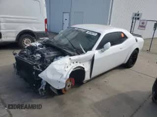 2023 Dodge Challenger R/T Scat Pack with VIN 2C3CDZFJ1PH637754, listed as a Copart auction lot 86298715 with 3,010 mi miles and Salvage title. Bid and sale history available at DreamBid. Image 1.