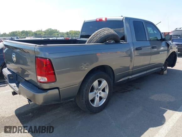 ✅ 2012 Ram 1500 Express • VIN: 1C6RD6FT8CS280508 • Lot: 43223342. Listed on IAAI with 192,538 mi. Free auction sales archive from the USA and detailed vehicle history report at DreamBid. Image 4.