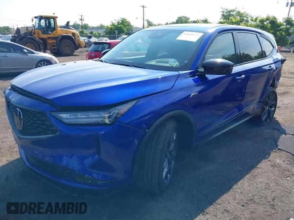 ✅ 2023 Acura MDX w/A-Spec Package • VIN: 5J8YE1H01PL013008 • Lot: 42650414. Wystawiony na IAAI z przebiegiem 21 862 mil. Bezpłatny archiwum sprzedaży aukcyjnych z USA i szczegółowy raport historii pojazdu na DreamBid. Zdjęcie 2.