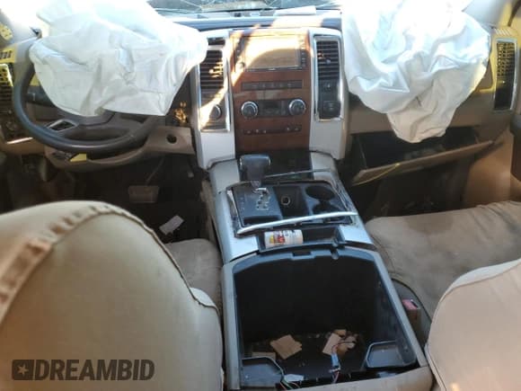 ✅ 2009 Dodge 1500 Laramie • VIN: 1D3HV13T49J530308 • Lot: 91597915. Listed on Copart with Not provided. Free auction sales archive from the USA and detailed vehicle history report at DreamBid. Image 8.