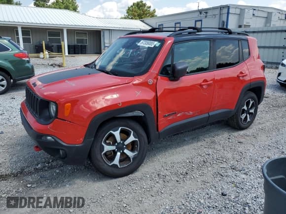 ✅ 2020 Jeep Renegade Trailhawk • VIN: ZACNJBC17LPL40101 • Lot: 67309085. Wystawiony na Copart z przebiegiem 58 439 mil. Bezpłatny archiwum sprzedaży aukcyjnych z USA i szczegółowy raport historii pojazdu na DreamBid. Zdjęcie 1.