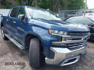 2019 Chevrolet Silverado 1500 LTZ z VIN 1GCUYGEDXKZ414643, wystawiony jako IAAI lot #42704779 z przebiegiem 76 911 mil mil oraz . Historia ofert i sprzedaży dostępna na DreamBid. Obrazek 1.