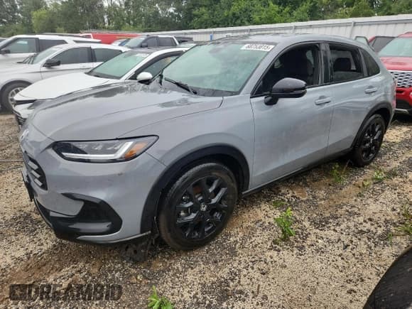 ✅ 2024 Honda HR-V Sport • VIN: 3CZRZ2H53RM778158 • Lot: 68753015. Listed on Copart with Not provided. Free auction sales archive from the USA and detailed vehicle history report at DreamBid. Image 1.