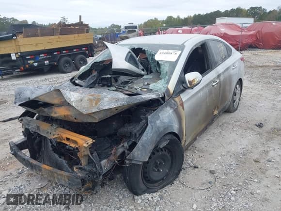 ✅ 2019 Hyundai Accent SE • VIN: 3KPC24A3XKE055217 • Лот: 43409878. Опубликован ранее на IAAI с пробегом Не указан. Бесплатный доступ к архиву аукционных продаж из США и подробный отчёт об истории автомобиля на DreamBid. Изображение 6.