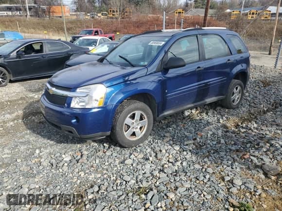 2009 Chevrolet Equinox LS with VIN 2CNDL13F696230124, listed as a Copart auction lot 80969834 with 134,100 mi miles and Salvage title. Bid and sale history available at DreamBid. Image 1.
