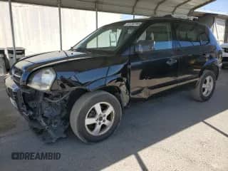 2005 Hyundai Tucson GL with VIN KM8JM12B95U209584, listed as a Copart auction lot 61252765 with 190,773 mi miles and Salvage title. Bid and sale history available at DreamBid. Image 1.