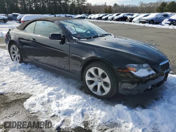 ✅ 2007 BMW 6 Series 650i • VIN: WBAEK13537CN83747 • Lot: 43989075. Wystawiony na Copart z przebiegiem 122 865 mil. Bezpłatny archiwum sprzedaży aukcyjnych z USA i szczegółowy raport historii pojazdu na DreamBid. Zdjęcie 4.
