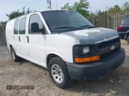 ✅ 2010 Chevrolet Express Cargo • VIN: 1GCUGADX3A1150240 • Lot: 42081426. Listed on IAAI with 533,686 mi. Free auction sales archive from the USA and detailed vehicle history report at DreamBid. Image 1.