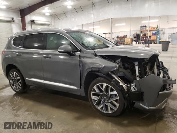 ✅ 2021 Hyundai Santa Fe Calligraphy • VIN: 5NMS5DAL4MH360419 • Lot: 59480634. Wystawiony na Copart z przebiegiem 28 102 mil. Bezpłatny archiwum sprzedaży aukcyjnych z USA i szczegółowy raport historii pojazdu na DreamBid. Zdjęcie 4.