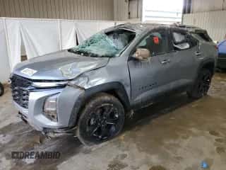 2025 Chevrolet Equinox FWD LT z VIN 3GNAXHEG2SL149480, wystawiony jako Copart lot #43411715 z przebiegiem 5 226 mil mil oraz Nie do naprawy • Non repairable. Historia ofert i sprzedaży dostępna na DreamBid. Obrazek 1.