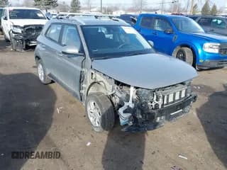 ✅ 2020 Hyundai Venue SEL • VIN: KMHRC8A30LU026001 • Lot: 41666075. Listed on IAAI with 73,025 mi. Free auction sales archive from the USA and detailed vehicle history report at DreamBid. Image 1.