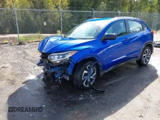 ✅ 2019 Honda HR-V Sport • VIN: 3CZRU6H1XKG733841 • Лот: 43518215. Опубликован ранее на IAAI с пробегом 147 399 миль. Бесплатный доступ к архиву аукционных продаж из США и подробный отчёт об истории автомобиля на DreamBid. Изображение 2.