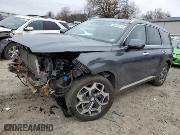 ✅ 2021 Hyundai Palisade Calligraphy • VIN: KM8R74HE8MU319330 • Лот: 86516314. Опубликован ранее на Copart с пробегом 84 679 миль. Бесплатный доступ к архиву аукционных продаж из США и подробный отчёт об истории автомобиля на DreamBid. Изображение 1.