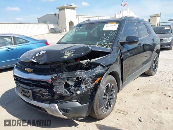 2023 Chevrolet TrailBlazer LT с VIN KL79MPSL5PB004374, выставлен на аукционе IAAI как лот 43187532 с пробегом 44 516 миль миль и . История ставок и продаж доступна на DreamBid. Изображение 2.