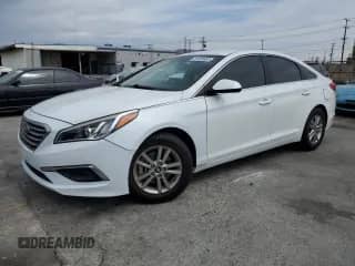 2017 Hyundai Sonata SE with VIN 5NPE24AF3HH507080, listed as a Copart auction lot 81405665 with 106,687 mi miles and Salvage title. Bid and sale history available at DreamBid. Image 1.