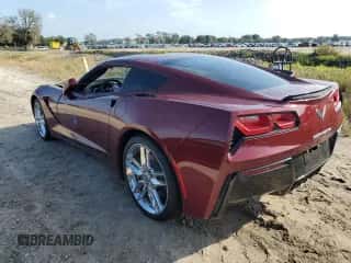 2019 Chevrolet Corvette 3LT z VIN 1G1YF2D70K5103549, wystawiony jako Copart lot #71761584 z przebiegiem 25 841 mil mil oraz Szkoda całkowita • Salvage title. Historia ofert i sprzedaży dostępna na DreamBid. Obrazek 2.