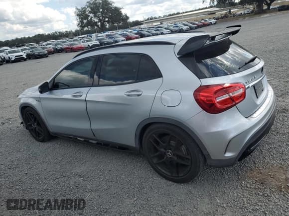 ✅ 2015 Mercedes-Benz GLA 45 AMG • VIN: WDDTG5CB2FJ124301 • Lot: 44836095. Wystawiony na Copart z przebiegiem 143 209 mil. Bezpłatny archiwum sprzedaży aukcyjnych z USA i szczegółowy raport historii pojazdu na DreamBid. Zdjęcie 2.