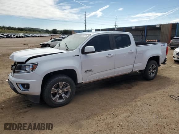 ✅ 2018 Chevrolet Colorado 4WD Z71 • VIN: 1GCPTDE19J1191069 • Лот: 65800774. Опубликован ранее на Copart с пробегом 59 917 миль. Бесплатный доступ к архиву аукционных продаж из США и подробный отчёт об истории автомобиля на DreamBid. Изображение 1.
