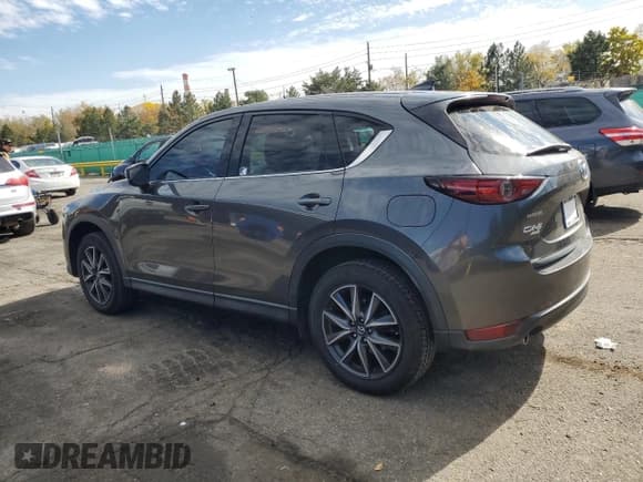 ✅ 2018 Mazda CX-5 Grand Touring • VIN: JM3KFBDMXJ0375578 • Lot: 89924145. Listed on Copart with 74,460 mi. Free auction sales archive from the USA and detailed vehicle history report at DreamBid. Image 2.