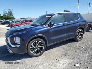 2022 Mitsubishi Outlander SEL z VIN JA4J4VA86NZ008949, wystawiony jako Copart lot #82031015 z przebiegiem 54 623 mil mil oraz Nie do naprawy • Non repairable. Historia ofert i sprzedaży dostępna na DreamBid. Obrazek 1.