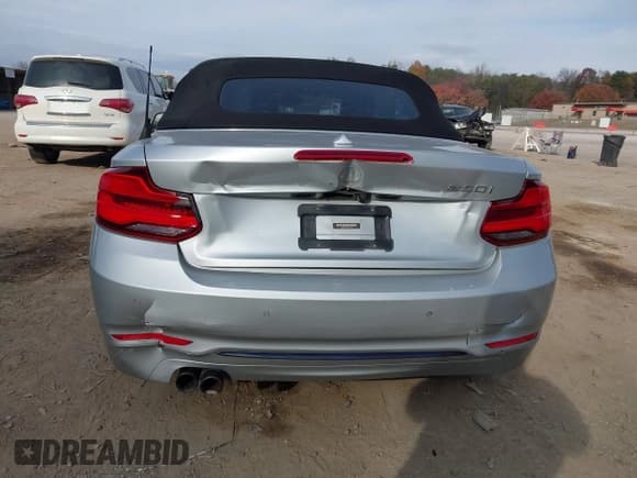 ✅ 2018 BMW 2 Series 230i • VIN: WBA2M7C58JVA97367 • Lot: 43730330. Wystawiony na IAAI z przebiegiem 86 538 mil. Bezpłatny archiwum sprzedaży aukcyjnych z USA i szczegółowy raport historii pojazdu na DreamBid. Zdjęcie 6.