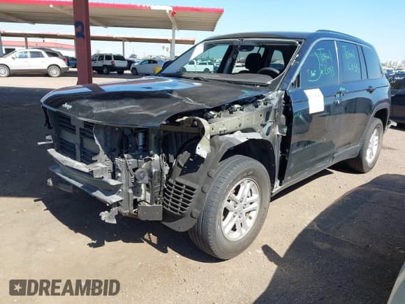 ✅ 2023 Jeep Grand Cherokee Laredo • VIN: 1C4RJHAG4PC622916 • Lot: 43332143. Listed on IAAI with 50,224 mi. Free auction sales archive from the USA and detailed vehicle history report at DreamBid. Image 2.