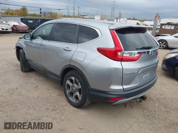 ✅ 2017 Honda CR-V EX • VIN: 2HKRW2H57HH634065 • Лот: 43647672. Опубликован ранее на IAAI с пробегом 106 161 миль. Бесплатный доступ к архиву аукционных продаж из США и подробный отчёт об истории автомобиля на DreamBid. Изображение 3.