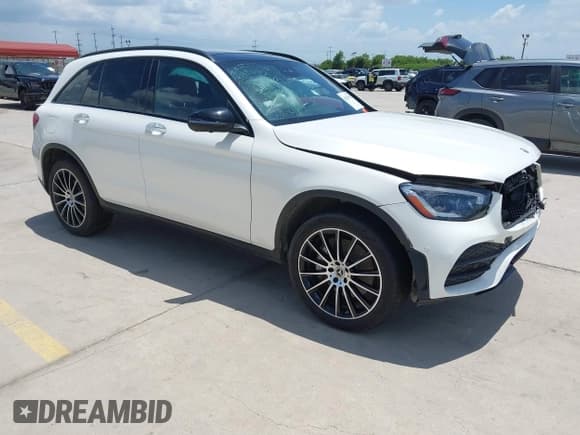 ✅ 2022 Mercedes-Benz GLC 300 • VIN: W1N0G8DBXNV391912 • Lot: 42647792. Listed on IAAI with 65,743 mi. Free auction sales archive from the USA and detailed vehicle history report at DreamBid. Image 1.