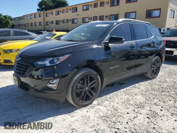 2020 Chevrolet Equinox LT z VIN 2GNAXVEX6L6178856, wystawiony jako Copart lot #91049475 z przebiegiem 44 690 mil mil oraz Szkoda całkowita • Salvage title. Historia ofert i sprzedaży dostępna na DreamBid. Obrazek 1.