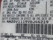 ✅ 1997 Mercury Villager GS • VIN: 4M2DV1119VDJ44219 • Lot: 41690286. Listed on IAAI with 192,083 mi. Free auction sales archive from the USA and detailed vehicle history report at DreamBid. Image 9.