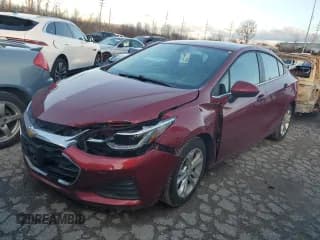 ✅ 2019 Chevrolet Cruze LT • VIN: 1G1BE5SM1K7140326 • Lot: 73293492. Listed on Copart with Not provided. Free auction sales archive from the USA and detailed vehicle history report at DreamBid. Image 1.