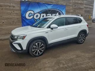 ✅ 2023 Volkswagen Taos SE • VIN: 3VVEX7B20PM305726 • Lot: 94265285. Listed on Copart with 62,810 mi. Free auction sales archive from the USA and detailed vehicle history report at DreamBid. Image 1.