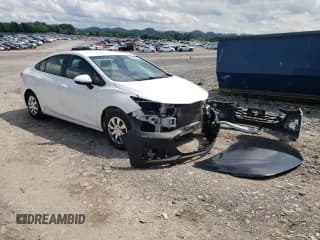 ✅ 2019 Chevrolet Cruze • VIN: 1G1BJ5SM4K7102794 • Lot: 48442602. Listed on Copart with 102,458 mi. Free auction sales archive from the USA and detailed vehicle history report at DreamBid. Image 1.