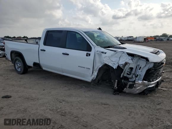 ✅ 2024 Chevrolet Silverado 2500HD Work Truck • VIN: 1GC4YLE79RF221902 • Лот: 54426855. Опубликован ранее на Copart с пробегом 26 974 миль. Бесплатный доступ к архиву аукционных продаж из США и подробный отчёт об истории автомобиля на DreamBid. Изображение 4.