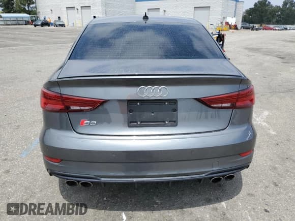 ✅ 2019 Audi S3 Premium Plus • VIN: WAUB1GFF5K1019292 • Lot: 56431503. Wystawiony na Copart z przebiegiem Nie podano. Bezpłatny archiwum sprzedaży aukcyjnych z USA i szczegółowy raport historii pojazdu na DreamBid. Zdjęcie 6.