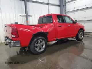 2010 Dodge 1500 SLT z VIN 1D7RV1GT7AS148981, wystawiony jako Copart lot #72341494 z przebiegiem 146 490 mil mil oraz Szkoda całkowita • Salvage title. Historia ofert i sprzedaży dostępna na DreamBid. Obrazek 3.