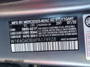 ✅ 2023 Mercedes-Benz S 500 • VIN: W1K6G6DB6PA174928 • Lot: 91178685. Listed on Copart with 34,313 mi. Free auction sales archive from the USA and detailed vehicle history report at DreamBid. Image 12.