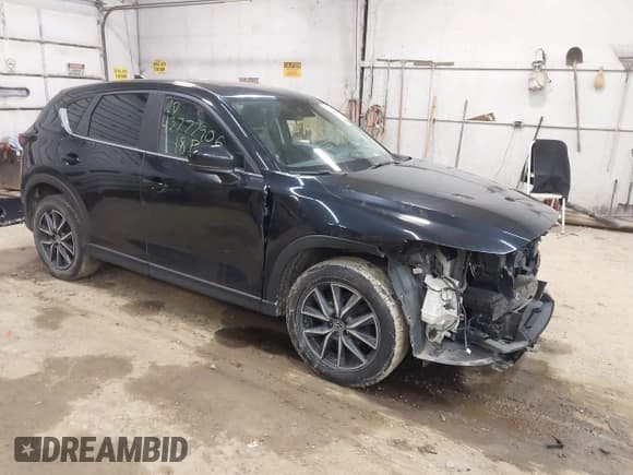 ✅ 2018 Mazda CX-5 Touring • VIN: JM3KFBCM2J0380100 • Lot: 43777906. Wystawiony na IAAI z przebiegiem 108 960 mil. Bezpłatny archiwum sprzedaży aukcyjnych z USA i szczegółowy raport historii pojazdu na DreamBid. Zdjęcie 1.