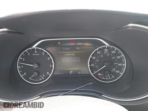 ✅ 2017 Nissan Maxima S • VIN: 1N4AA6AP6HC386701 • Lot: 42635869. Listed on IAAI with 57,825 mi. Free auction sales archive from the USA and detailed vehicle history report at DreamBid. Image 7.