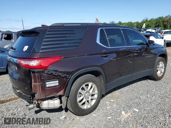 ✅ 2020 Chevrolet Traverse LT Cloth • VIN: 1GNEVGKW0LJ286665 • Lot: 67688544. Wystawiony na Copart z przebiegiem 63 768 mil. Bezpłatny archiwum sprzedaży aukcyjnych z USA i szczegółowy raport historii pojazdu na DreamBid. Zdjęcie 3.