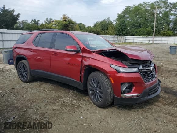 ✅ 2023 Chevrolet Traverse RS • VIN: 1GNEVJKW0PJ178436 • Lot: 81652025. Wystawiony na Copart z przebiegiem 32 461 mil. Bezpłatny archiwum sprzedaży aukcyjnych z USA i szczegółowy raport historii pojazdu na DreamBid. Zdjęcie 4.