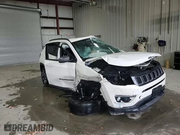 ✅ 2021 Jeep Compass 80th Anniversary • VIN: 3C4NJDEBXMT537049 • Lot: 93045425. Listed on Copart with Not provided. Free auction sales archive from the USA and detailed vehicle history report at DreamBid. Image 13.