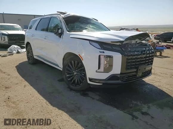 ✅ 2024 Hyundai Palisade Calligraphy • VIN: KM8R7DGE4RU761823 • Лот: 75201204. Опубликован ранее на Copart с пробегом Не указан. Бесплатный доступ к архиву аукционных продаж из США и подробный отчёт об истории автомобиля на DreamBid. Изображение 17.