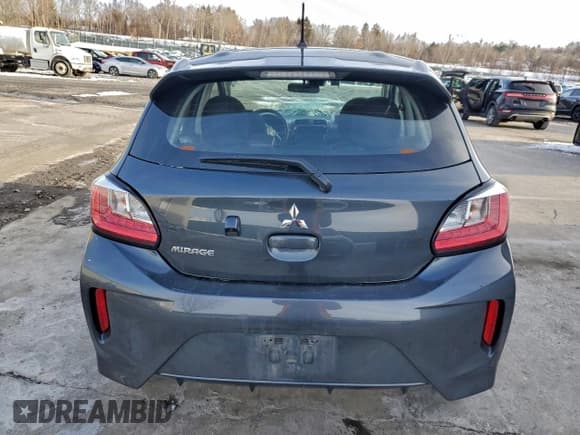 ✅ 2024 Mitsubishi Mirage ES • VIN: ML32AUHJ8RH022193 • Лот: 95214025. Опубликован ранее на Copart с пробегом 20 796 миль. Бесплатный доступ к архиву аукционных продаж из США и подробный отчёт об истории автомобиля на DreamBid. Изображение 6.
