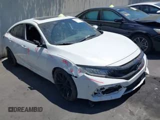✅ 2020 Honda Civic Si • VIN: 2HGFC1E52LH700440 • Lot: 42599076. Wystawiony na IAAI z przebiegiem 53 493 mil. Bezpłatny archiwum sprzedaży aukcyjnych z USA i szczegółowy raport historii pojazdu na DreamBid. Zdjęcie 1.