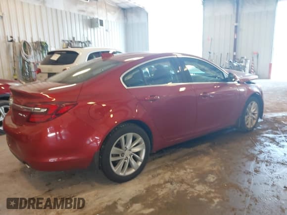✅ 2015 Buick Regal • VIN: 2G4GK5EX7F9129715 • Lot: 42635397. Listed on IAAI with 152,339 mi. Free auction sales archive from the USA and detailed vehicle history report at DreamBid. Image 4.
