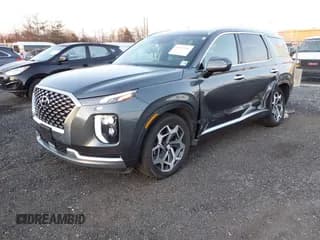 ✅ 2021 Hyundai Palisade Calligraphy • VIN: KM8R7DHE5MU252038 • Лот: 41072281. Опубликован ранее на IAAI с пробегом 63 030 миль. Бесплатный доступ к архиву аукционных продаж из США и подробный отчёт об истории автомобиля на DreamBid. Изображение 2.
