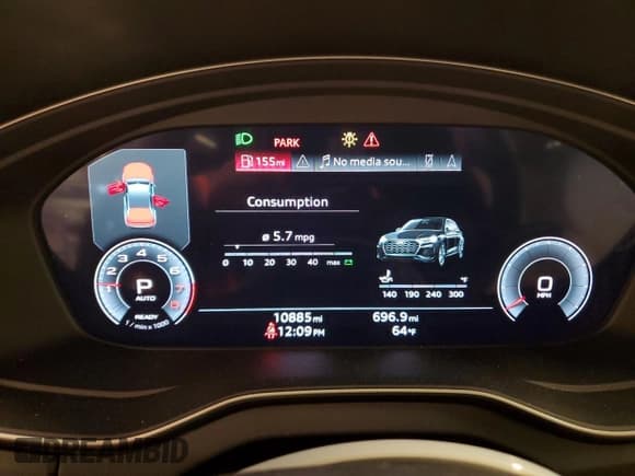 ✅ 2023 Audi Q5 S line Prestige • VIN: WA1FAAFY2P2151957 • Lot: 81268894. Wystawiony na Copart z przebiegiem 10 885 mil. Bezpłatny archiwum sprzedaży aukcyjnych z USA i szczegółowy raport historii pojazdu na DreamBid. Zdjęcie 9.